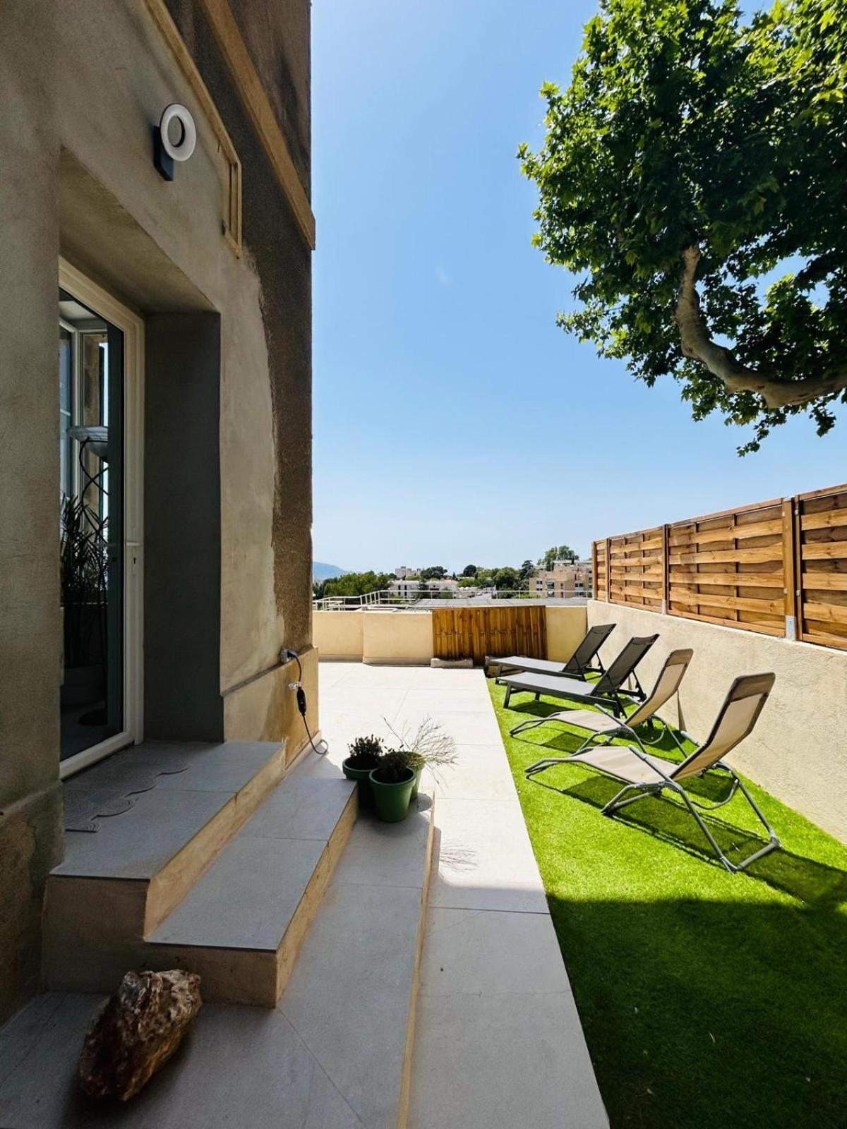 Maisons Detente Jardin, Terrasse Vue Mer Et Spa Marseille Ngoại thất bức ảnh