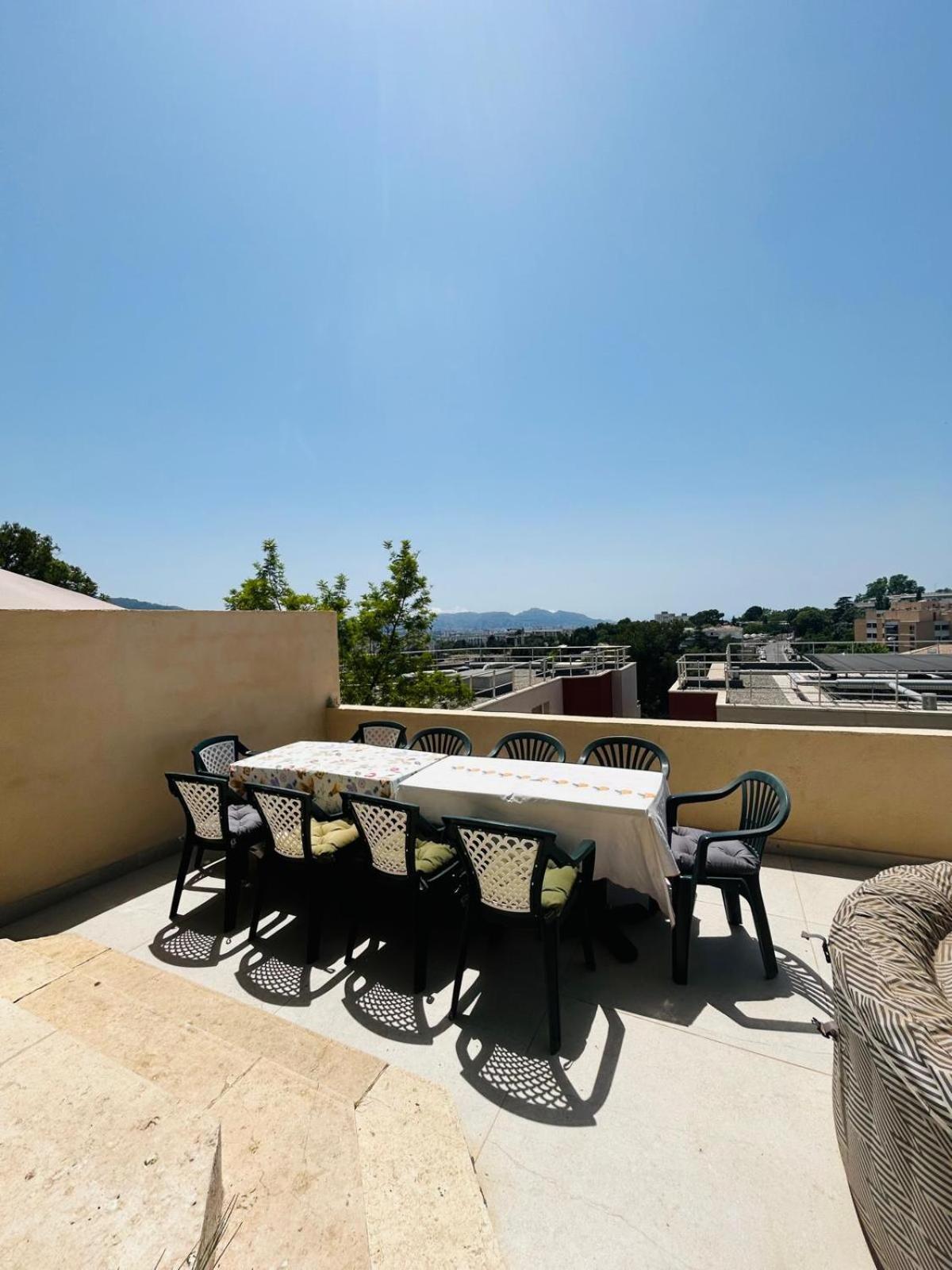 Maisons Detente Jardin, Terrasse Vue Mer Et Spa Marseille Ngoại thất bức ảnh